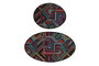 Mijölnir Juego de alfombrillas de baño Maglie Djt Multicolor